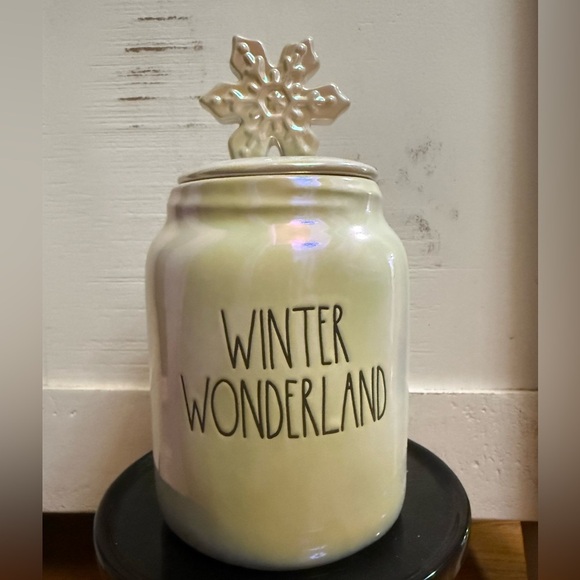 Other - Rae Dunn Winter Wonderland Ceramic Canister